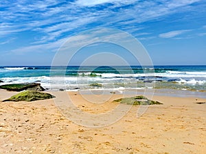 Wombarra beach - Wombarra is a northern seaside suburb ofÂ Wollongong, on the south coast ofÂ New South Wales,Â Australia.